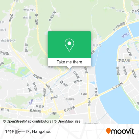 1号剧院-三区 map