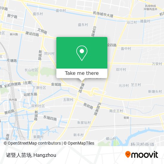 诸暨人苗场 map