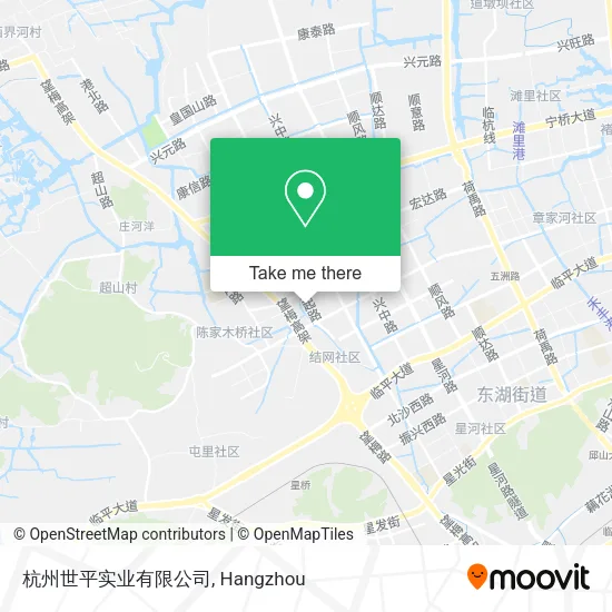 杭州世平实业有限公司 map