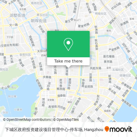 下城区政府投资建设项目管理中心-停车场 map