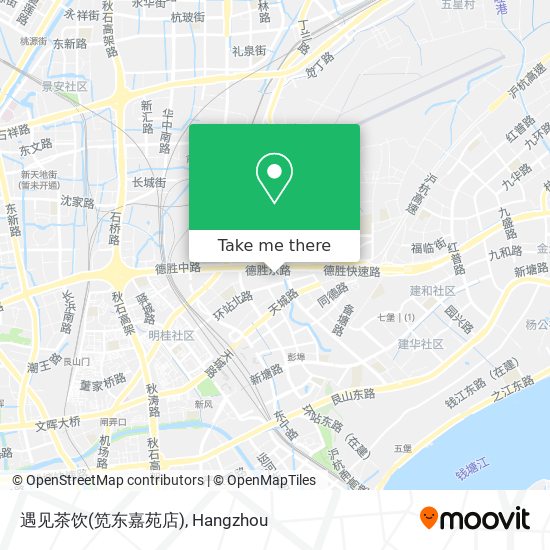 遇见茶饮(笕东嘉苑店) map