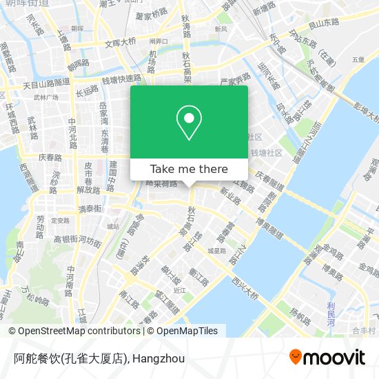 阿舵餐饮(孔雀大厦店) map