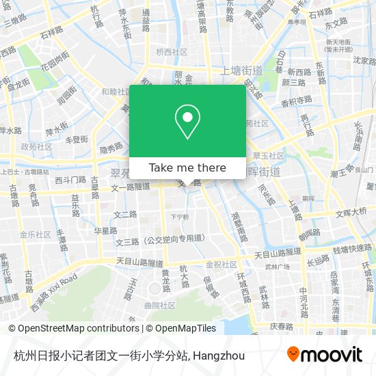 杭州日报小记者团文一街小学分站 map