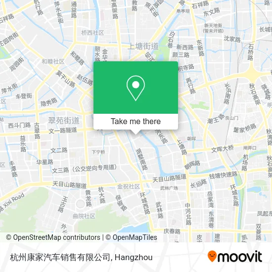 杭州康家汽车销售有限公司 map