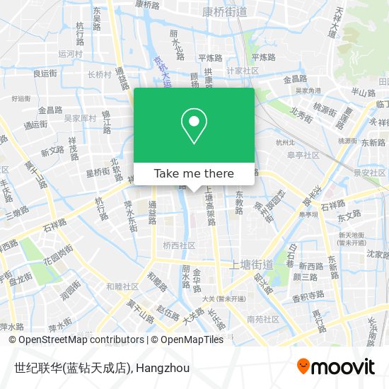 世纪联华(蓝钻天成店) map