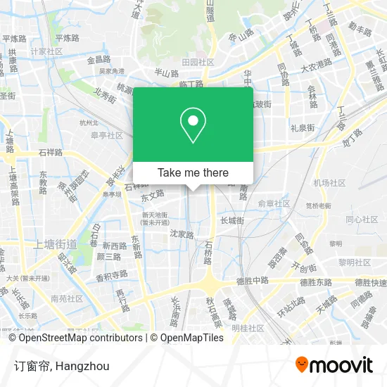 订窗帘 map