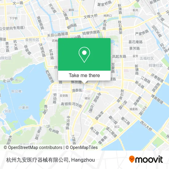 杭州九安医疗器械有限公司 map