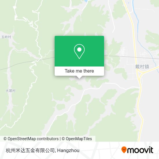 杭州米达五金有限公司 map