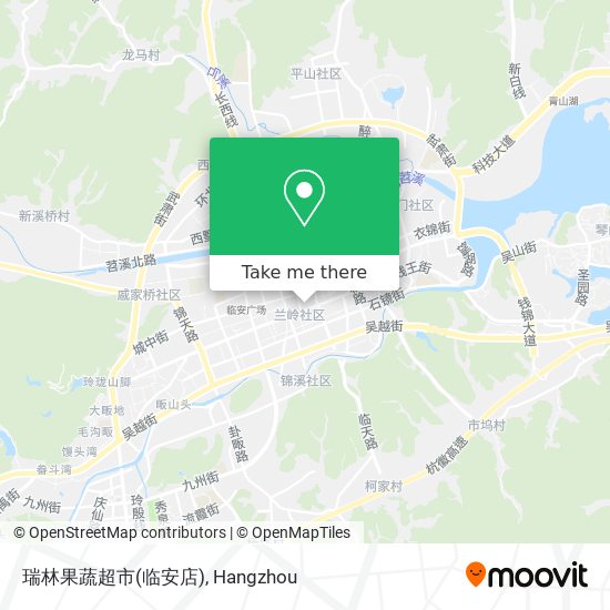 瑞林果蔬超市(临安店) map