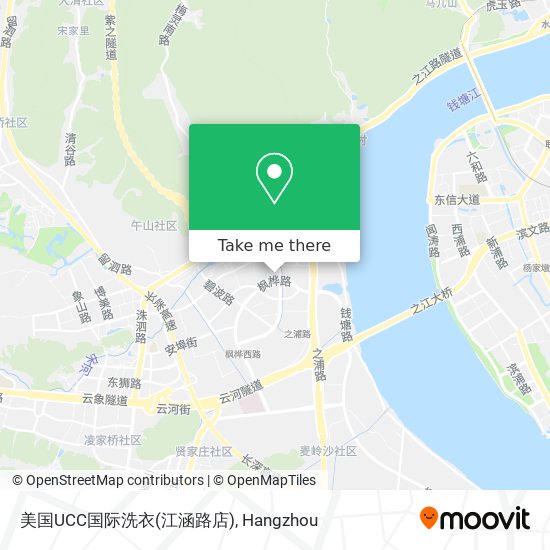 美国UCC国际洗衣(江涵路店) map