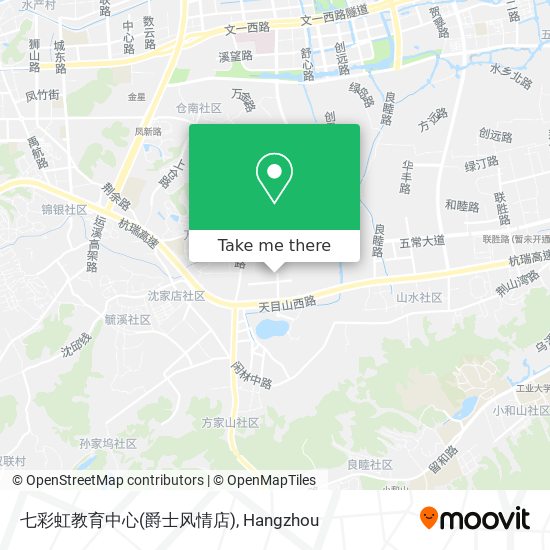 七彩虹教育中心(爵士风情店) map