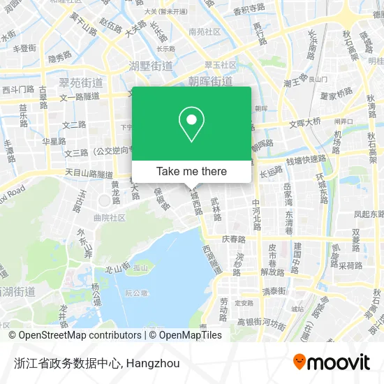 浙江省政务数据中心 map