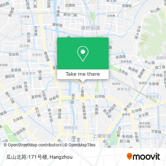 瓜山北苑-171号楼 map