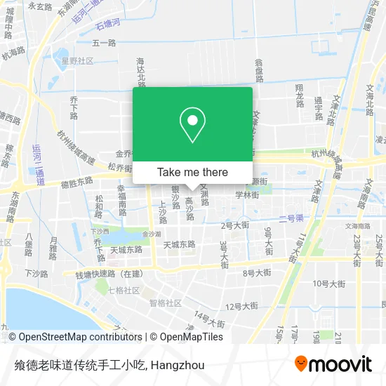 飨德老味道传统手工小吃 map