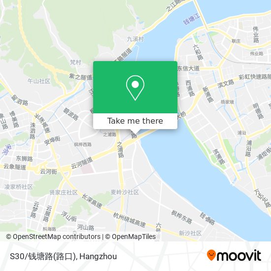 S30/钱塘路(路口) map