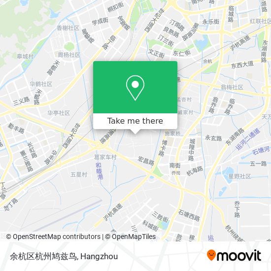 余杭区杭州鸠兹鸟 map