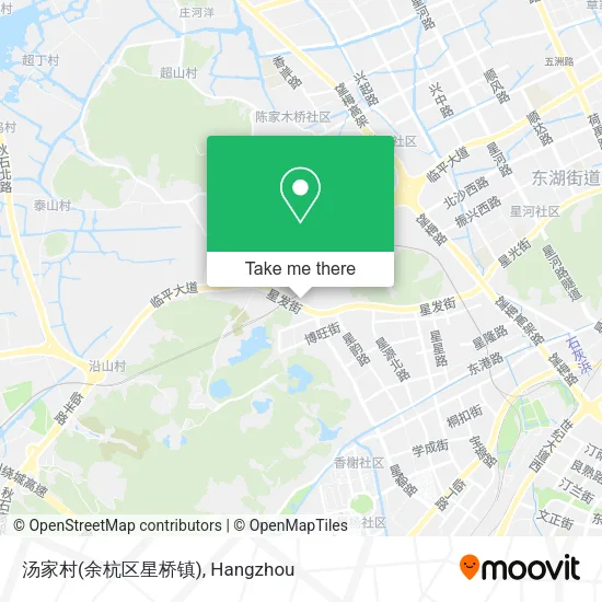 汤家村(余杭区星桥镇) map