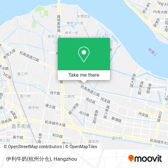 伊利牛奶(杭州分仓) map