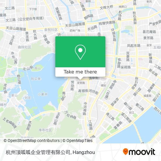 杭州顶呱呱企业管理有限公司 map
