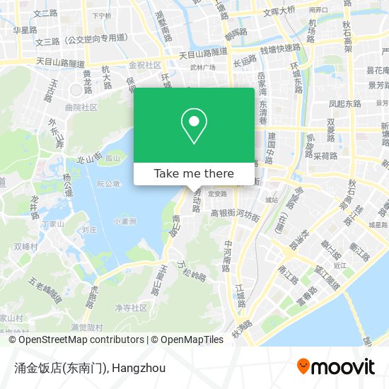 涌金饭店(东南门) map