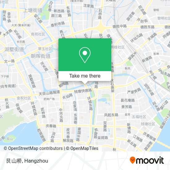 艮山桥 map