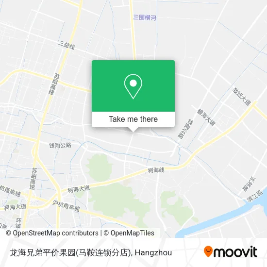 龙海兄弟平价果园(马鞍连锁分店) map
