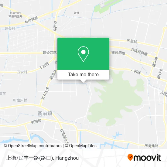 上街/民丰一路(路口) map