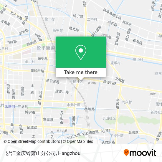 浙江金庆铃萧山分公司 map