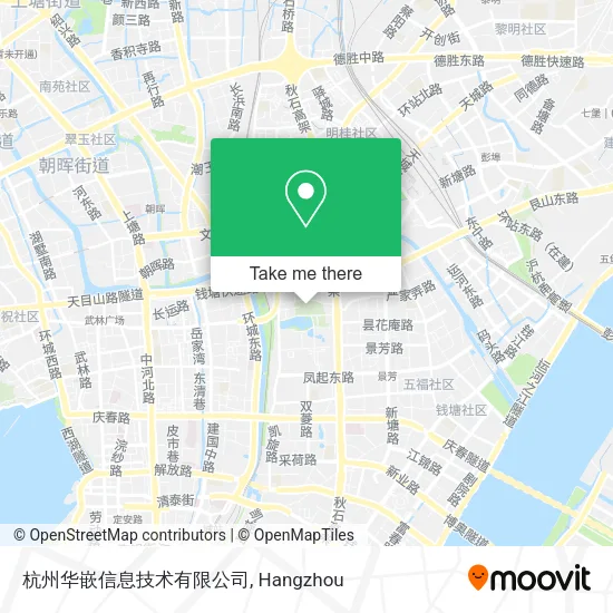 杭州华嵌信息技术有限公司 map
