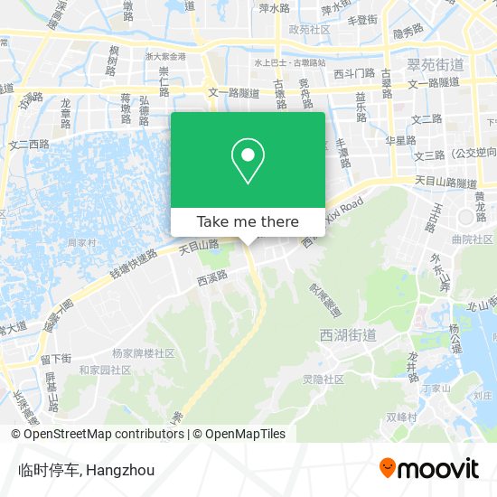临时停车 map