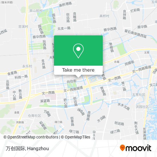 万创国际 map