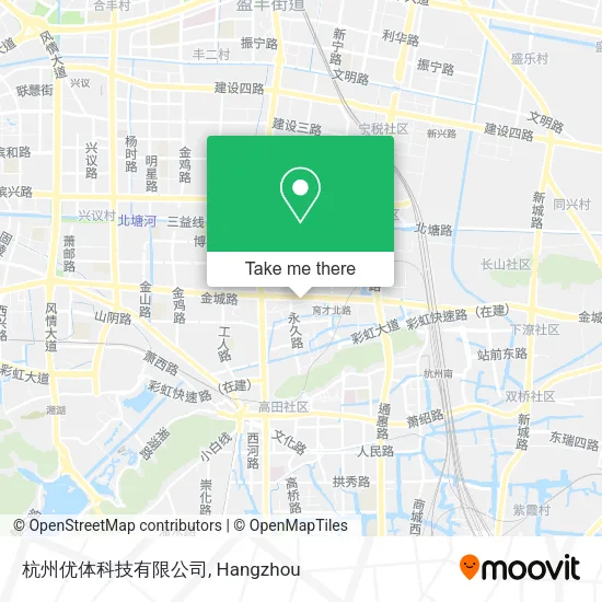 杭州优体科技有限公司 map