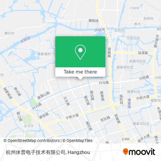 杭州休普电子技术有限公司 map