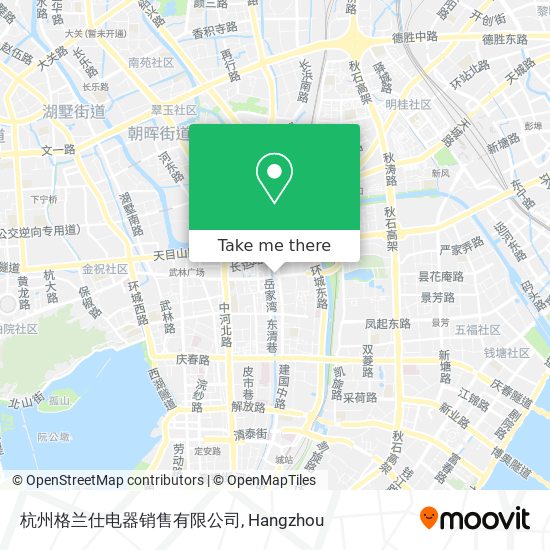 杭州格兰仕电器销售有限公司 map