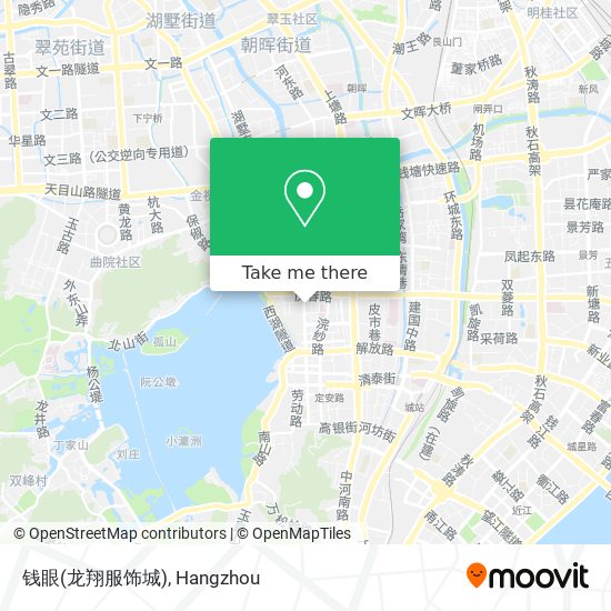钱眼(龙翔服饰城) map