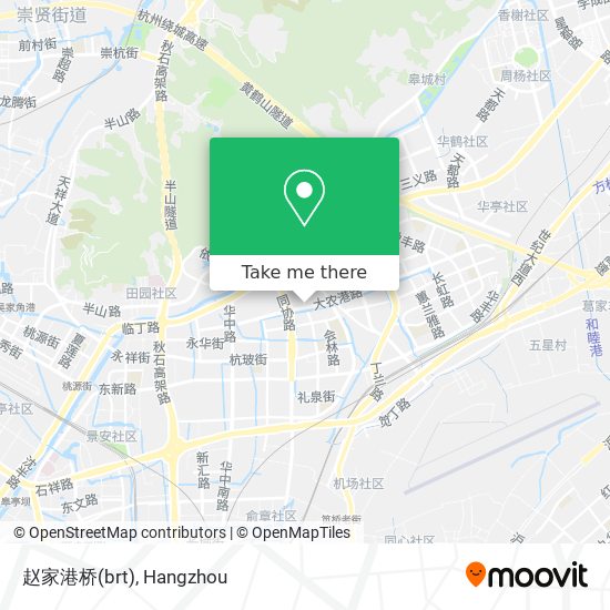 赵家港桥(brt) map