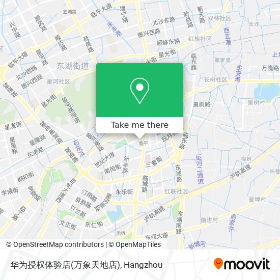 华为授权体验店(万象天地店) map