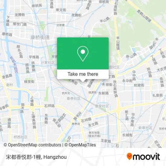 宋都香悦郡-1幢 map