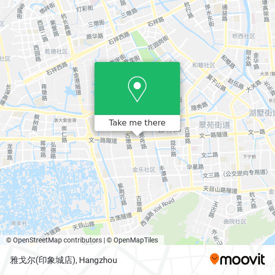 雅戈尔(印象城店) map