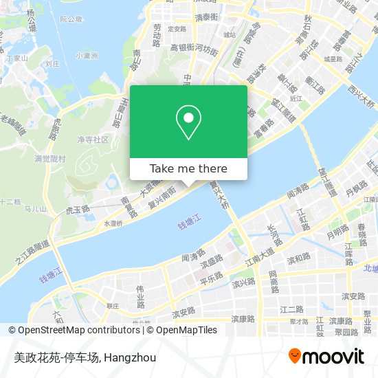 美政花苑-停车场 map