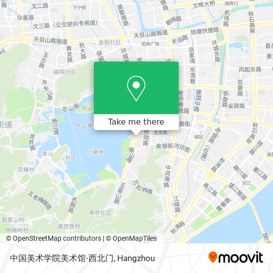 中国美术学院美术馆-西北门 map