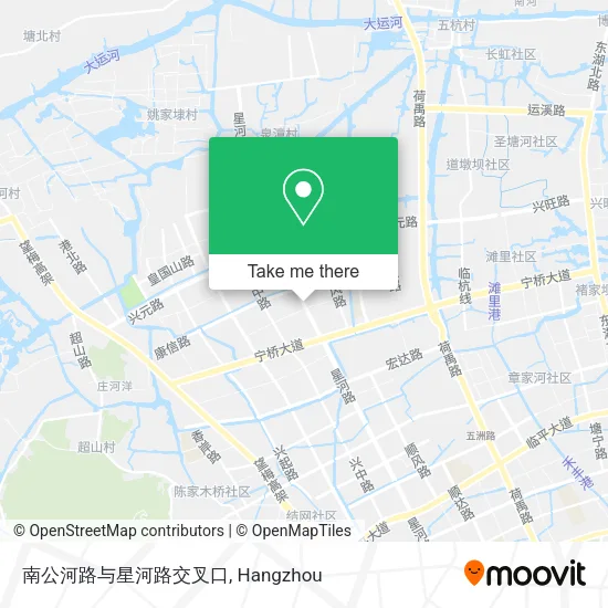 南公河路与星河路交叉口 map