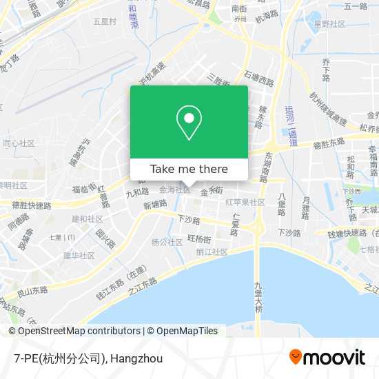 7-PE(杭州分公司) map