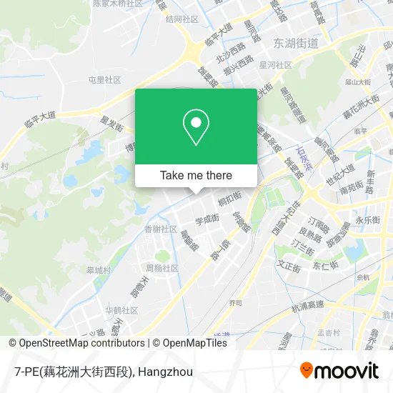 7-PE(藕花洲大街西段) map