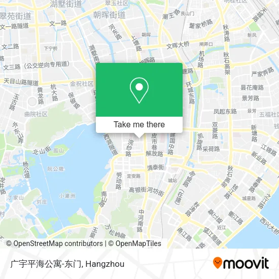 广宇平海公寓-东门 map