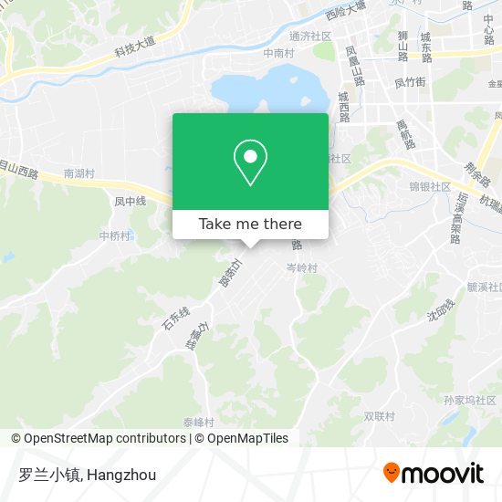 罗兰小镇 map
