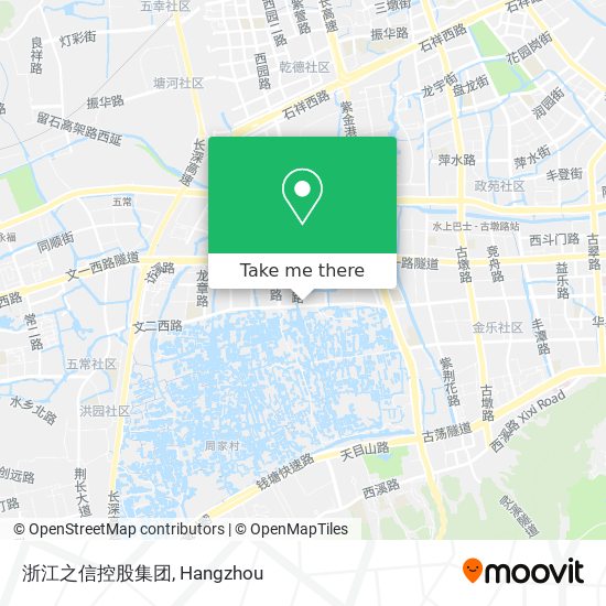 浙江之信控股集团 map