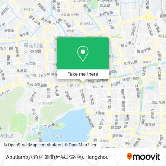 Abutlamb八角杯咖啡(环城北路店) map