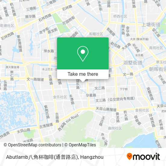 Abutlamb八角杯咖啡(通普路店) map