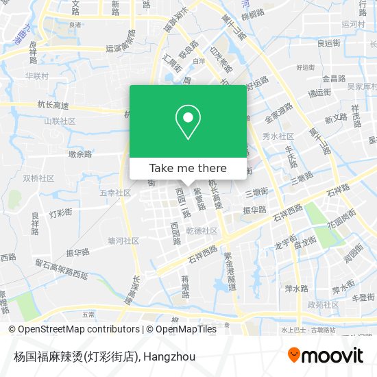 杨国福麻辣烫(灯彩街店) map